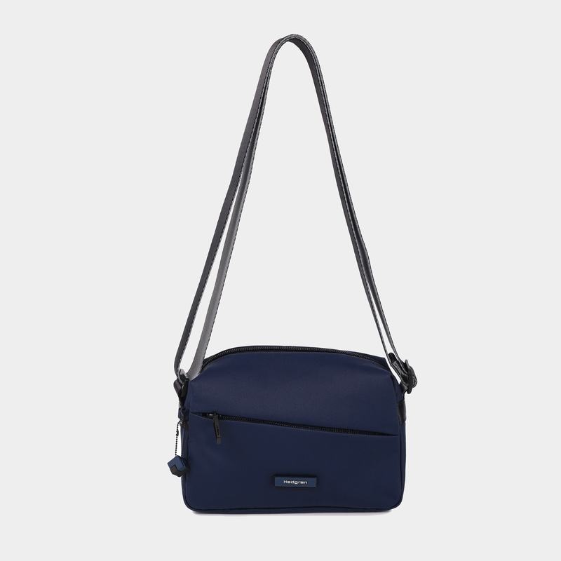 Hedgren Neutron Small Women's Crossbody Bags Navy | JHY3349XP