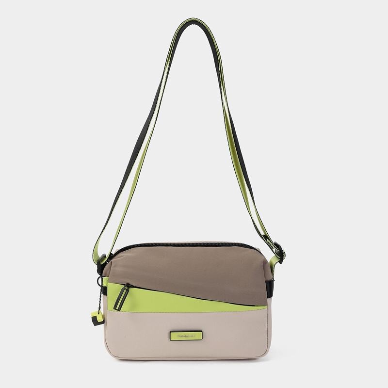 Hedgren Neutron Small Women's Crossbody Bags Beige | YIT938QH