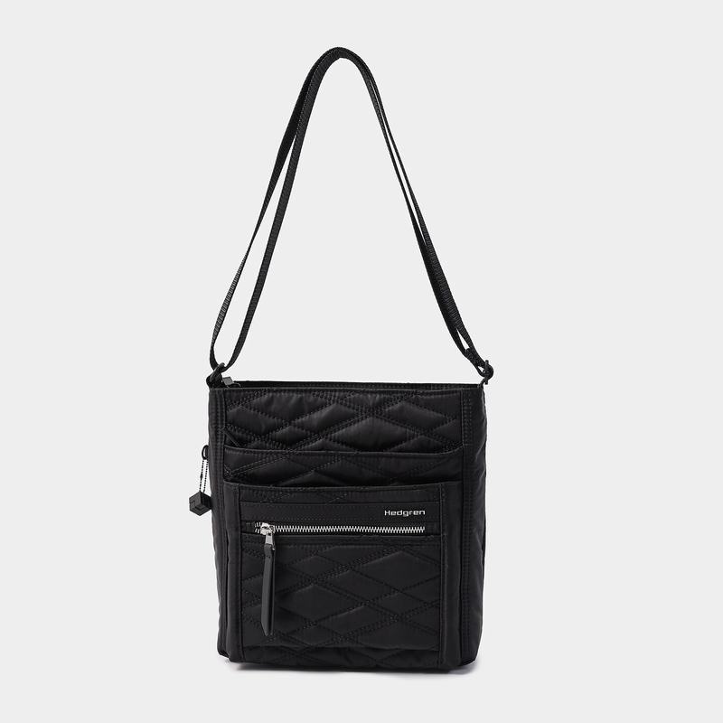 Hedgren Orva Women's Crossbody Bags Black | LLV7144ZQ