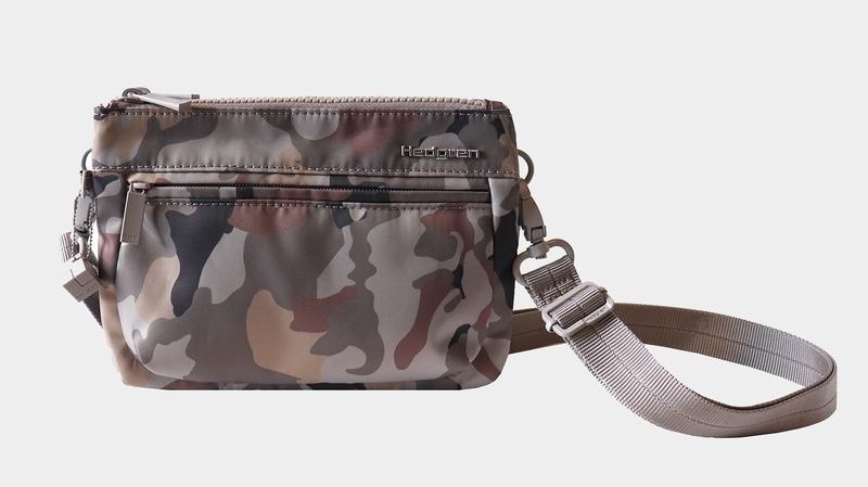 Hedgren Rain Sustainably Made Women's Crossbody Bags Grey Camo | LME892TW