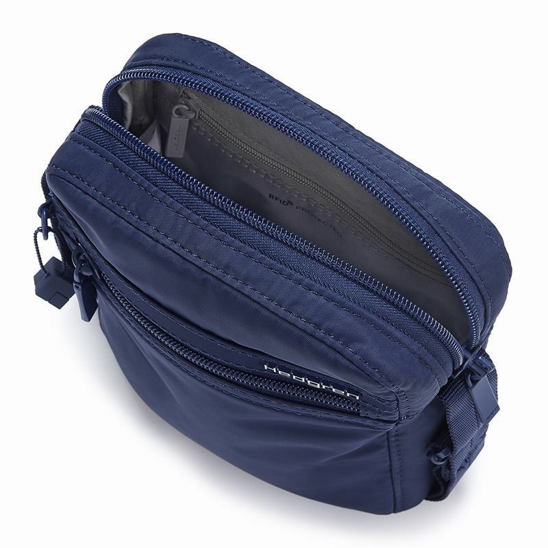 Hedgren Rush Women's Crossbody Bags Dark Blue | GSR698OS