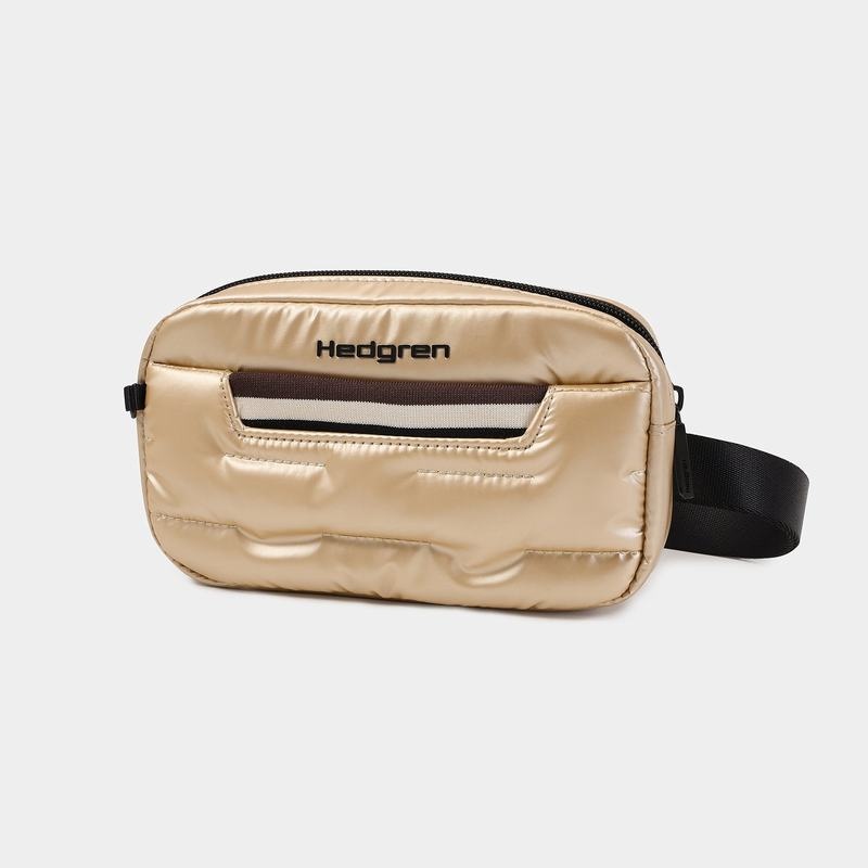 Hedgren Snug Women's Belt Bags Beige | OCX667RM