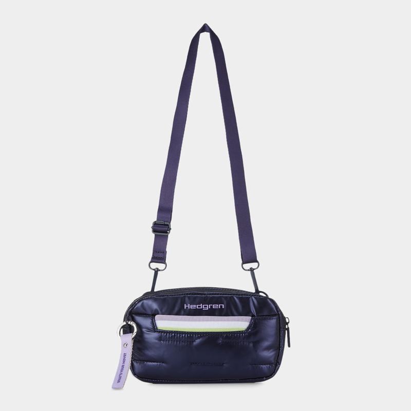 Hedgren Snug Women's Belt Bags Purple Deep Blue | YQJ5048ZU