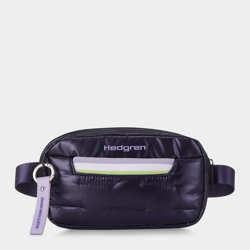 Hedgren Snug Women\'s Belt Bags Purple Deep Blue | YQJ5048ZU