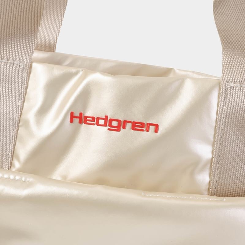 Hedgren Softy Women's Handbag Beige | XTS4432BB