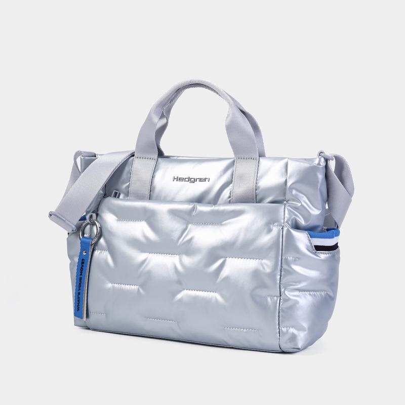 Hedgren Softy Women's Handbag Light Blue | ZEO279LQ