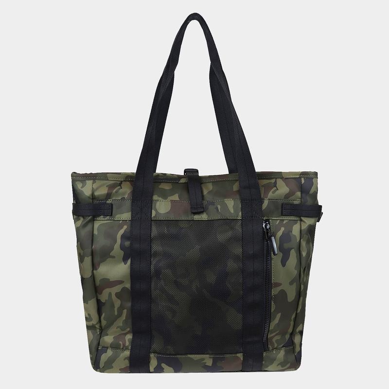 Hedgren Summit Sustainably Made Women's Tote Bags Green Black | KTI2664PQ