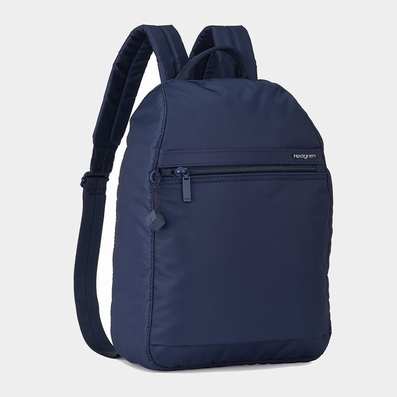 Hedgren Vogue Large Women's Backpacks Dark Blue | MQC2591DM