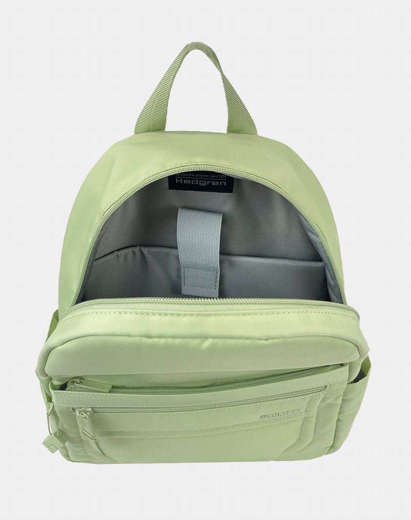 Hedgren Windward Women's Backpacks Light Green | JOJ3831PO